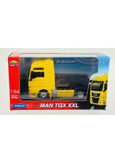 Welly Man Tgx Xxl 1/64 Sarı Model Araba