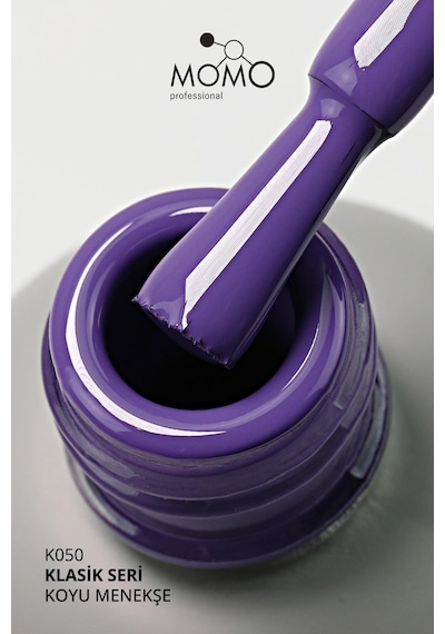 Momo Professional Kalıcı Oje K050 Koyu Pastel Mor 4 Ml