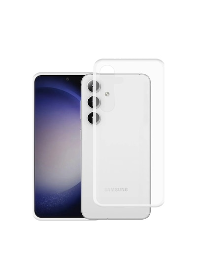 Samsung Galaxy Uyumlu , S24 Kılıf Lüx Şeffaf Silikon