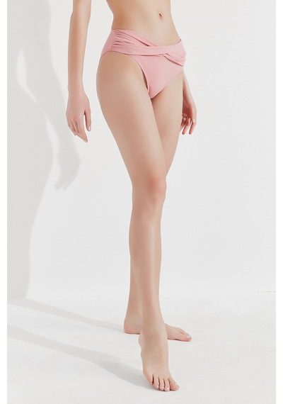 Penti Pembe Basic Twist Bikini Altı Mistik Gül Gülkurusu