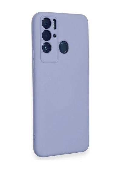 Newface - 371 - Tecno Pova Neo Kılıf Nano İçi Kadife Silikon - Matxzngz - - Lila LİLA