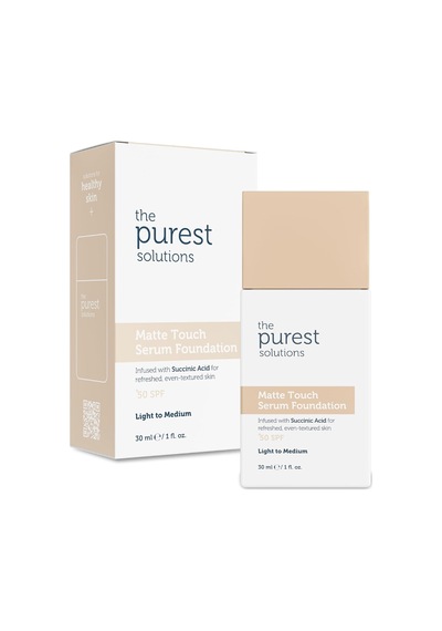 Sebum Dengeleyici & Matlaştırıcı Serum Fondöten Spf 50, 30 Mililitre Açık/orta Ton