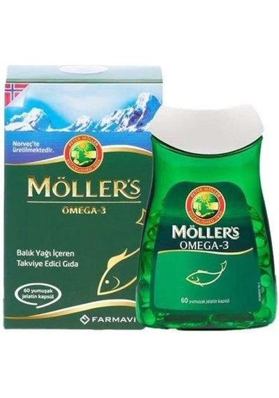 Möller'S Omega-3 Balık Yağı 60 Yumuşak Kapsül