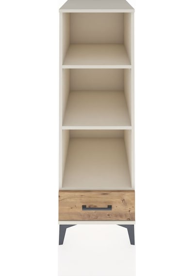 Kronos Dolap 3 Raflı Tek Çekmeceli 44x59x134 Aytaşı-çam Aytaşı