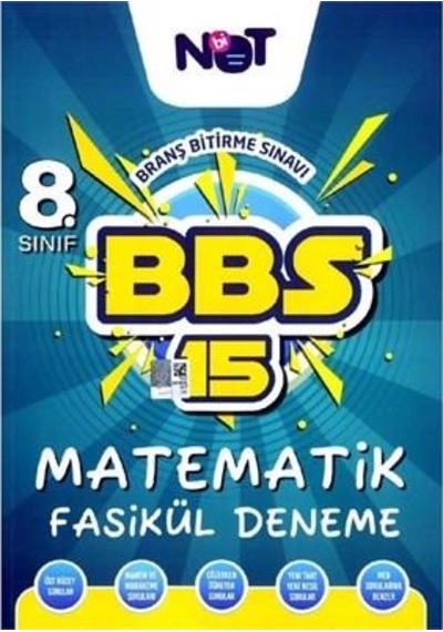 8. Sınıf Matematik 15 Deneme Fasikül BBS - BİNOT Yayınları