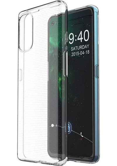 Rba Aksesuar Realme 7 Pro Kılıf Rba Süper Silikon Kapak - Renksiz Çok Renkli