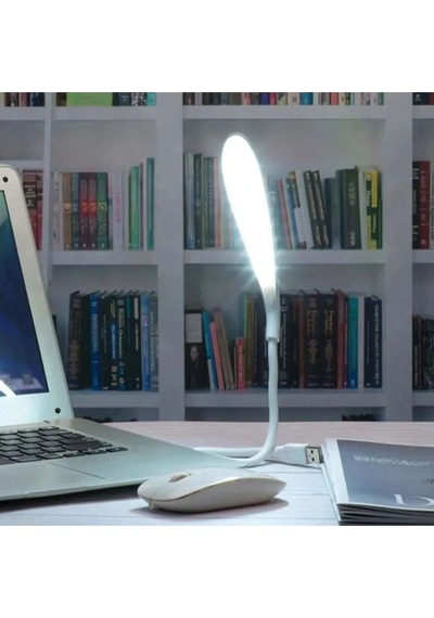 Usb Girişli 14 Ledli 3 Kademeli Dokunmatik Masa/kitap Okuma Lambası Ledi Beyaz Beyaz