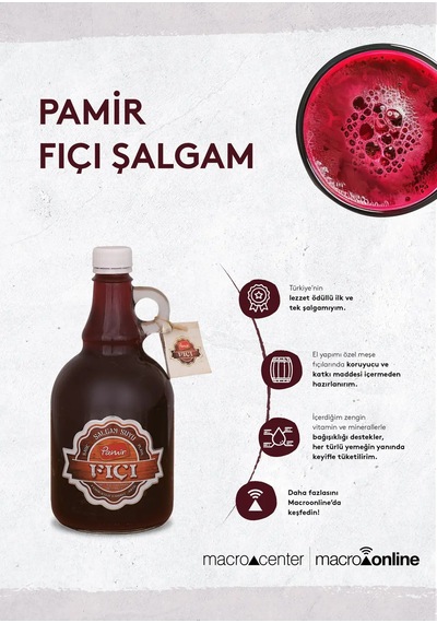 Pamir Fıçı Şalgam 1000 Ml