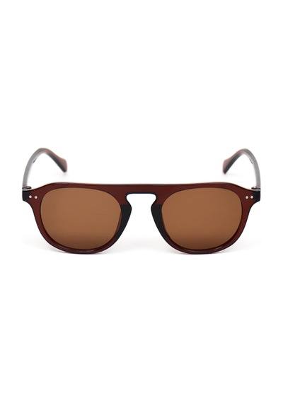 Lune Vintage & Retro Güneş Gözlüğü Kahverengi