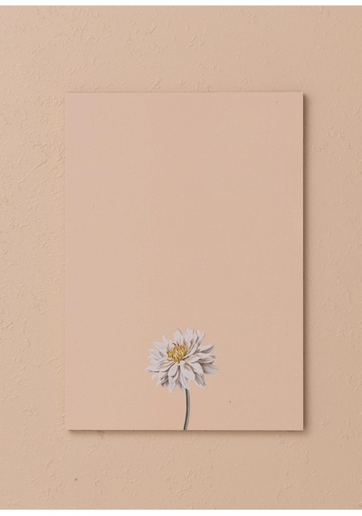 The Mia Art Line Mini Notluk Dahlia 15 X 21 Cm 40 Yaprak