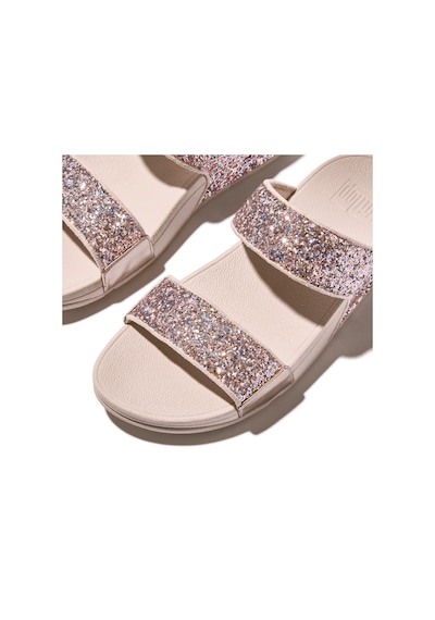 Roncato C33 Nude Rose Mix Terlik Kadın Diğer Je5-c33/c55 Fitflop Lulu Multi-tonal Glitter Slides Ten