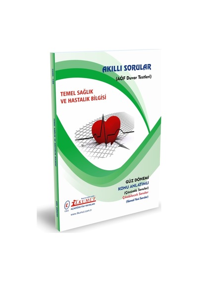 İlkumut Yayınları - Temel Sağlık Ve Hastalık Bilgisi - Konu Anlatımlı - Çözümlü Sorular