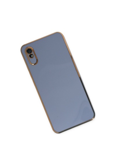 Redmi 9a Kılıf Volet Silikon - Mavi Bz8683140400996