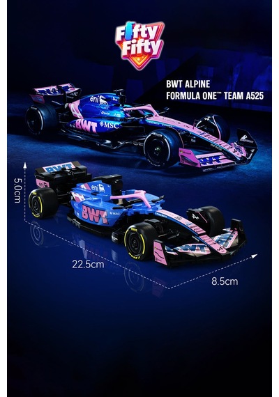 Cada Bwt Alpıne F1 Formula Aracı 1/24 Scale -c55024w 300 Parça Oyuncak Yapım Seti Blok