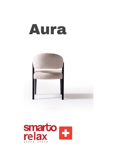 Smarto Relax Aura 2'li Yemek Masası Sandalye Seti - Ahşap/siyah Ayaklı, Krem Kumaş Krem & Siyah