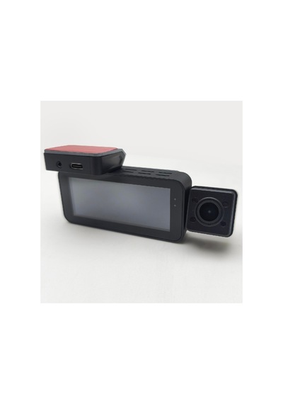 Es-80 3.39" Dvr Araç İçi Kamerası Lcd Ekranlı Gece Görüşlü 3 Kameralı G-sensör 1080p