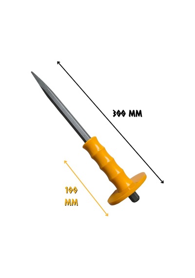 Sgs Plastik Korumalı Sivri Murç 300 Mm. - 1 Adet
