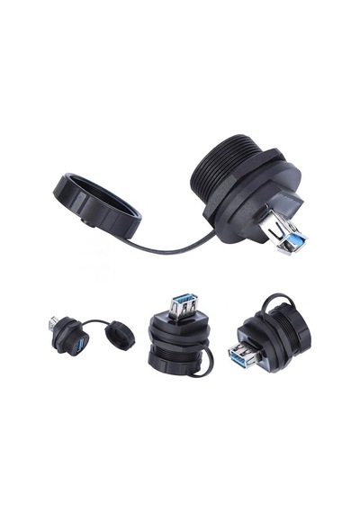 Ic-265w Su Geçirmez Şase Pano Tip Usb 3.0 Adaptör