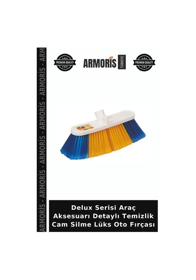 Delux Serisi Araç Aksesuarı Detaylı Temizlik Cam Silme Lüks Oto Fırçası