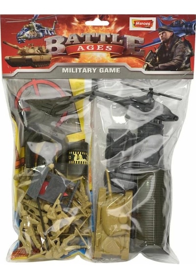 Mey İthalat Ern-852 Toys Pvcli Asker Seti - Eren Oyuncak