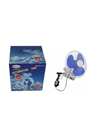 CARUB VANTİLATÖR 6'' 12V MANDALLI