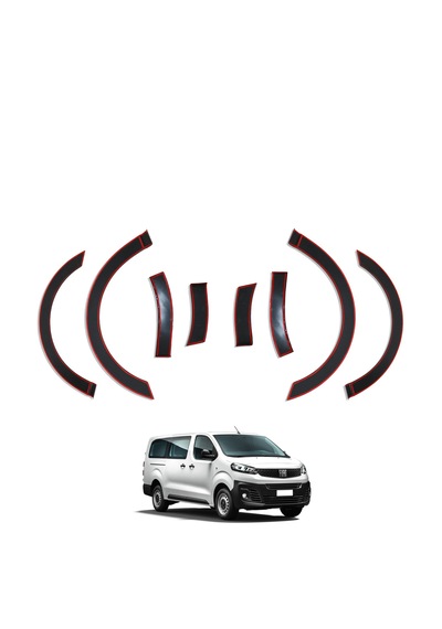 Fiat Scudo Çamurluk Dodik Seti 2023 Ve Üzeri 8 Parça