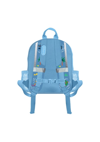 Packnjoy - Çocuk Sırt Çantası Small 2-4 Yaş - Snappy Croc Mavi