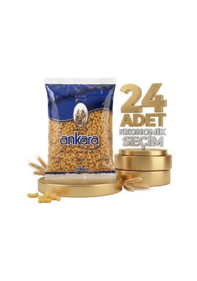 Ankara Makarna Dirsek 24x500 Gr