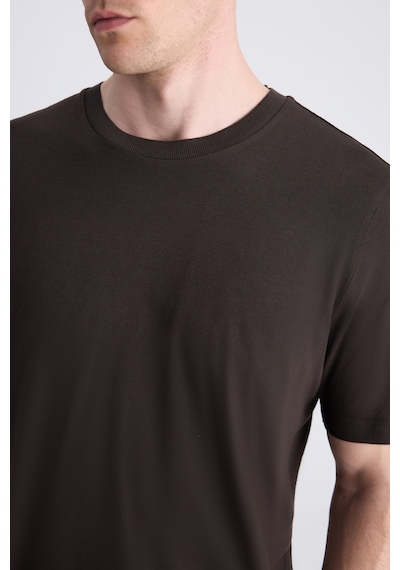 D's Damat Ds Damat Regular Fit Kahverengi Modal T-shirt 4hc060102015m 201