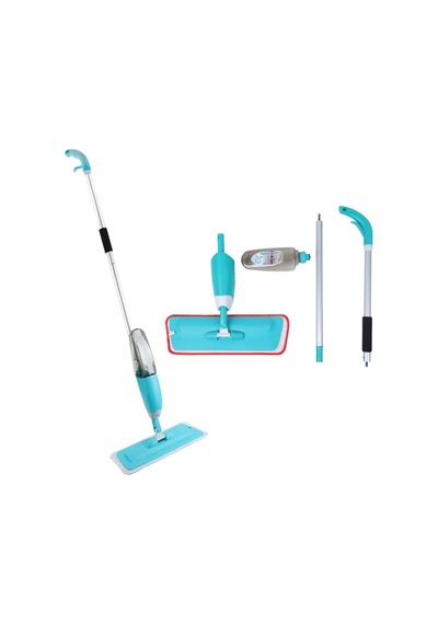 Sprey Mop Temizlik Seti 1 Yedek Mop Bez Bx40