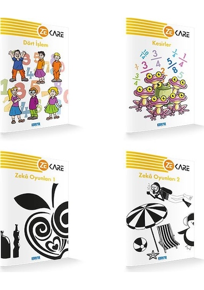Zekare Smart Görsel Dikkati Güçlendirme Seti 9 12 Yaş