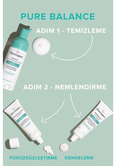 Dermalex Pure Balance Pürüzsüzleştirici ve Aydınlatıcı Etkili Yüz Kremi 50 ML