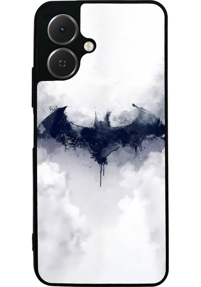 Tecno Spark Go 2 Beyaz Batman Tasarımlı Glossy Telefon Kılıfı Çok Renkli