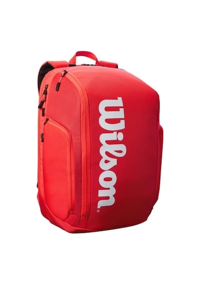 Wilson WR8010901001 Super Tour Tenis Sırt Çantası Kırmızı