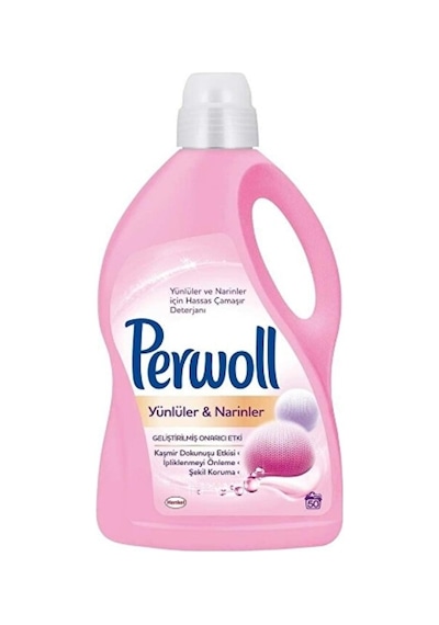 Perwoll 6'lı Sıvı Çamaşır Deterjanı 3 Lt. Yünlüler & Narinler 50 2950 ML