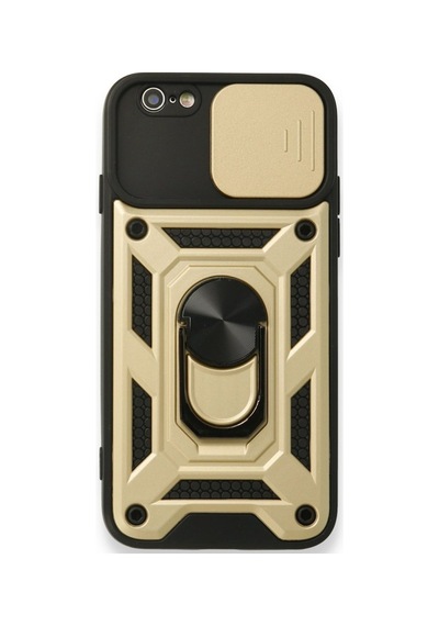 Apple Uyumlu iPhone 6 Kilif Pars Lens Yüzüklü Standli Silikon Kilif 531170869
