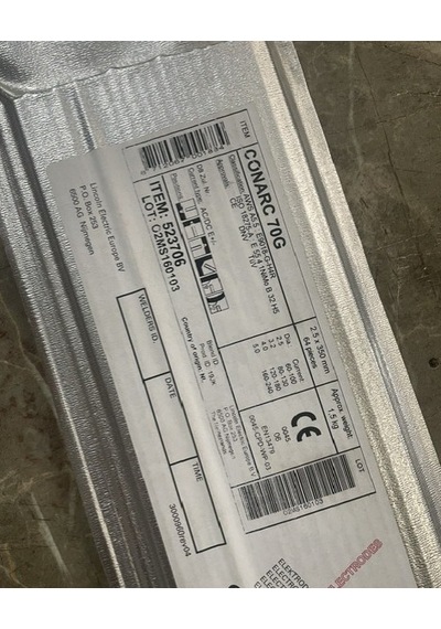Lincoln 2,5 Luk Conarc 70g Carbon Çelik Elektrot Karbon Çelik Elektrodu