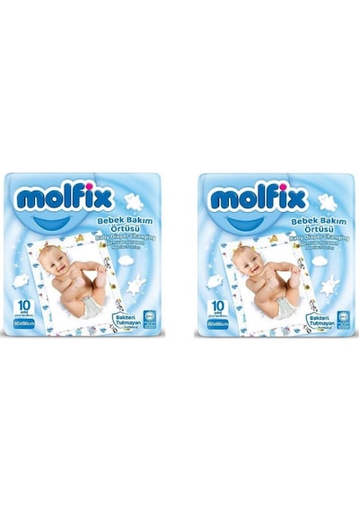 Molfix Bebek Bakım Örtüsü 60x60 Cm 20 Adet 769702347926