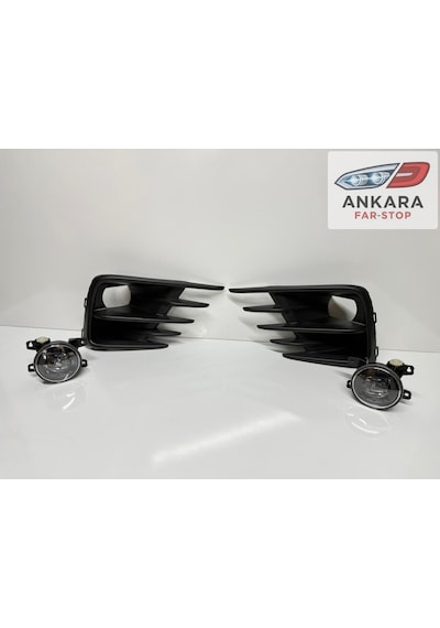 Honda City 2021 - 2024 Sis Lamba Takımı Ve Sis Kapak Takımı Ön Takım Sağ - Sol 2 Sis - 2 Kapak