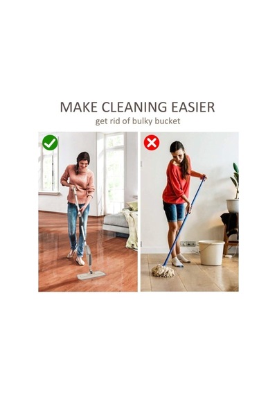 Sprey Microfiber Bezli Deterjan Hazneli Paspas
