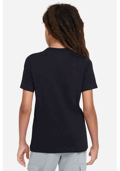 Qivi Rap God Baskılı Unisex Çocuk Siyah Tshirt