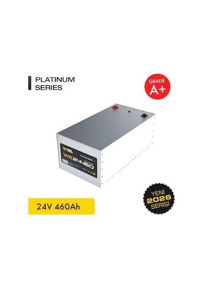 Werer Energy 24V 460Ah LiFePO4 Platinum Series Bluetooth'lu Lityum Demir Fosfat Akü