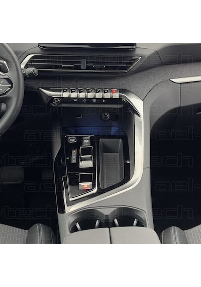 Peugeot 3008 E Toggle Piano Black Vites Etrafı Uyumlu
