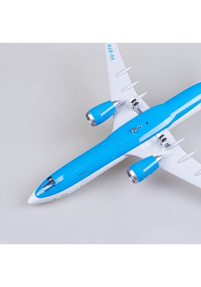 Pobeda Russia Boeing 737 Yolcu Uçağı Model Uçak 1/80 Ölçek 47cm
