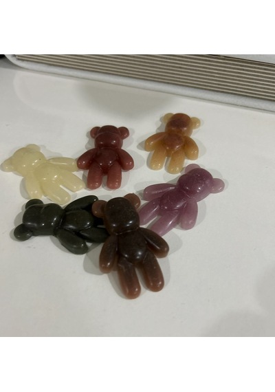 Büyük Boy Ayıcık Buhurdanlık Mumu Vanilya Kokulu