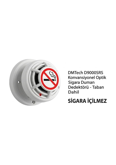 Dmtech D9000srs Konvansiyonel Optik Sigara Duman Dedektörü + Taban Dahil