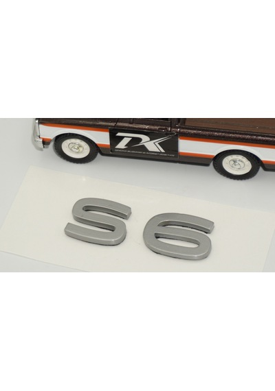 Dk Tuning S6 2025+ Bagaj Gümüş Yazı Logo Arma Audi İle Uyumlu Bagaj Arma