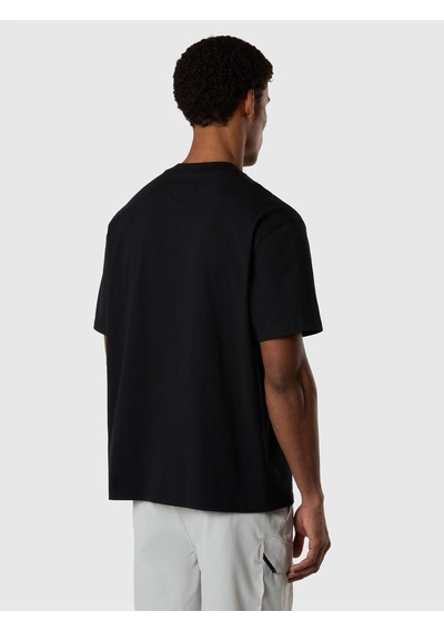 North Sails Kısa Kollu Baskılı Erkek T-shirt-33405 Siyah