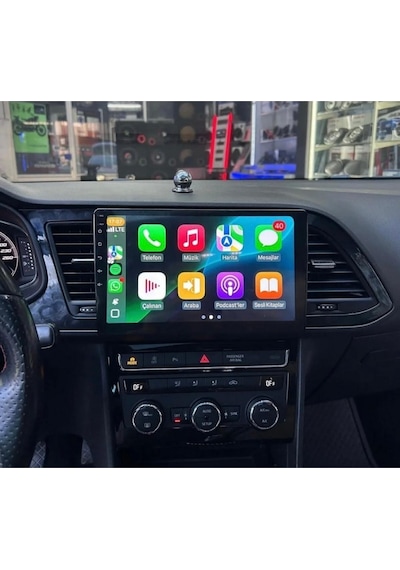 Seat Leon 2013-2018 İle Uyumlu Android Carplay Multimedya Kamera 4/64gb 9"