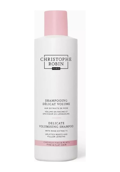 Christophe Robin Gül Özlü Şampuan 250 Ml, Ince & Düz Saçlar Için, Hassas, Hacim Verici Şampuanlar